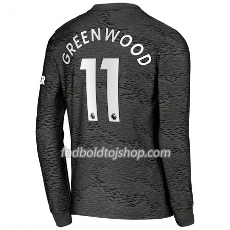 Manchester United Greenwood 11 Udebanetrøje 2020-21 L/S
